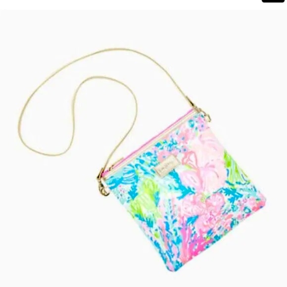 NEW 👀LILLY PULITZER FISHED MY WISH CARRY-ON DUFFLE 6 PC SET BACKPACK & MORE 👀 - Picture 7 of 12